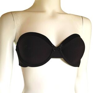 Warner’s Black Strapless Bra